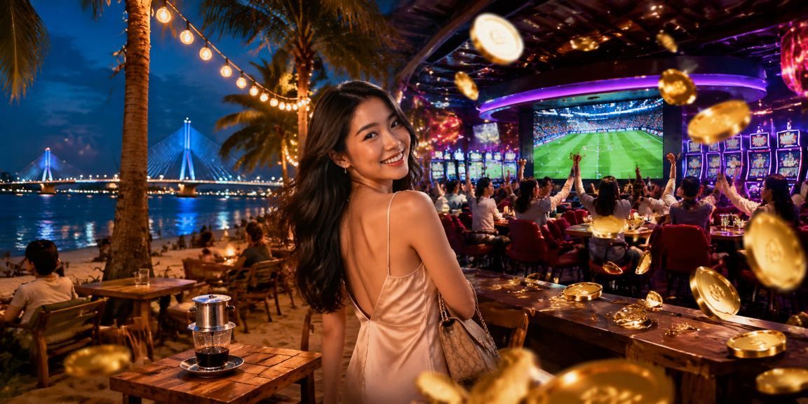 Khu cá cược casino và không gian cà phê tại Cần Thơ