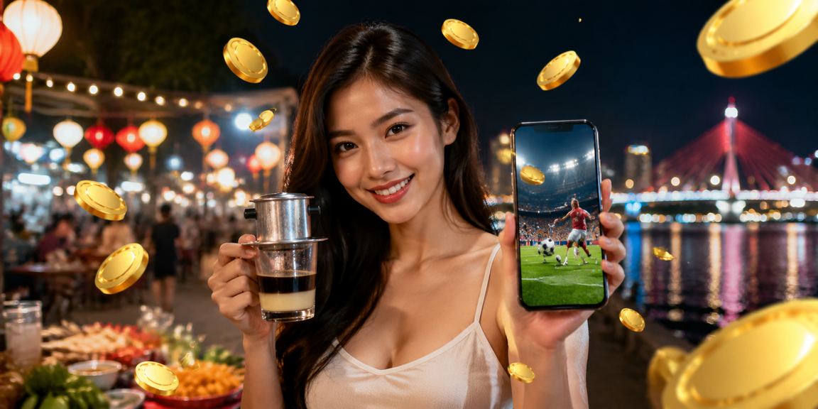 Người dùng đang đăng nhập trên nền thể thao số